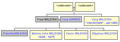 Mini tree diagram